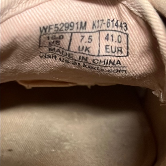 Keds Women's Glitter Sneakers - Rose Gold - Picture 2 of 3